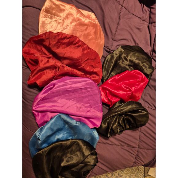 Unbranded Accessories - Satin Bonnets-Set of 9